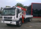 Daewoo Novus 4х2 c манипулятором Kanglim 1256